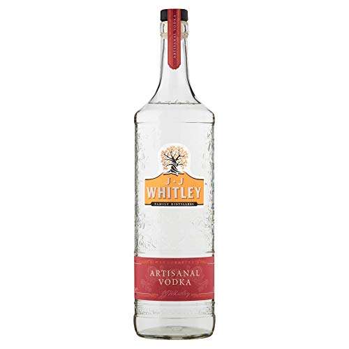J J Whitley Artisan or Raspberry Vodka 1L - £17 @ Amazon