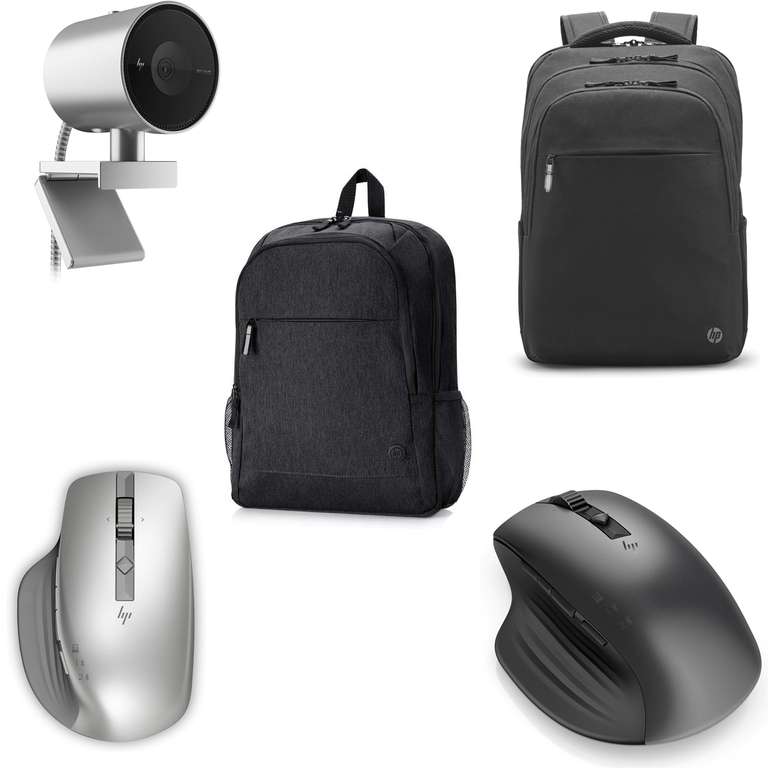 30% Off HP Deals - EG: Prelude Pro Backpack £15.96 / 935 Creator Wireless Mouse £41.16 / 950 4K Webcam £94.15 Delivered With Code @ HP