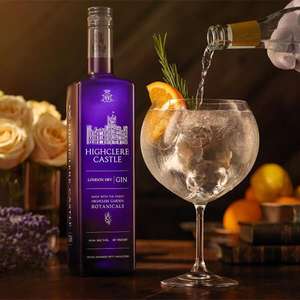 Highclere Castle London Dry Gin ABV 43.5% 70cl, Min Spend £30, Max 1 Per Order