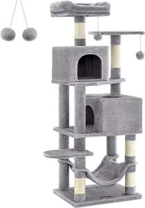 Feandrea Cat Multi Level Tree House Tower W/Voucher - Sold by Songmics