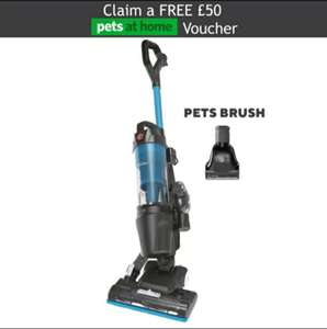 Hoover Upright 300 Bagless Vacuum Cleaner pets £109.65 @ Hoover