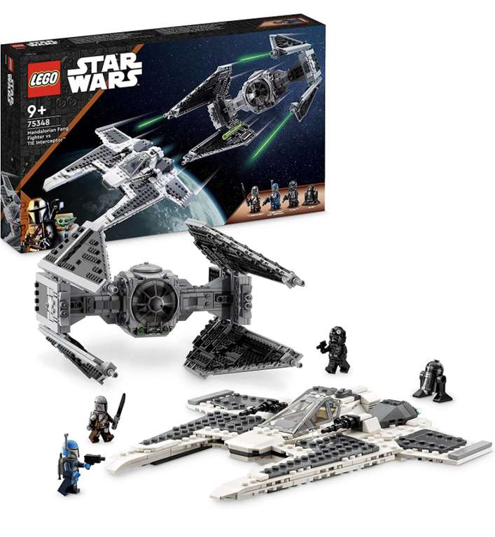 Lego Star Wars Emperors Throne Room £59.59/ AT-TE 75337 £89.52/ Mandalorian Fang Fighter vs. TIE Interceptor £63.48 @ Amazon Germany