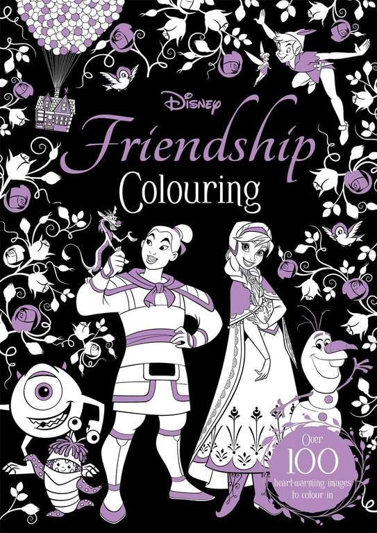 Disney Friendship Colouring Book 50p @ Asda (Barry) | hotukdeals