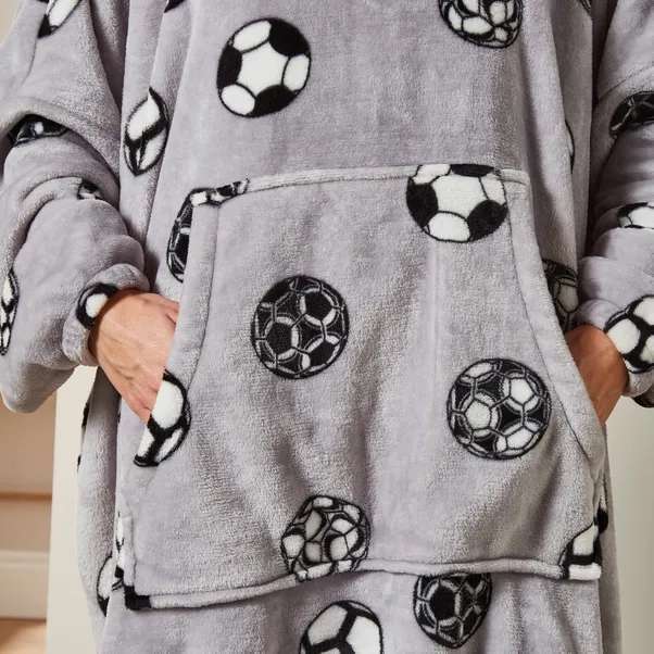 Football Oversized Blanket Hoodie free collection