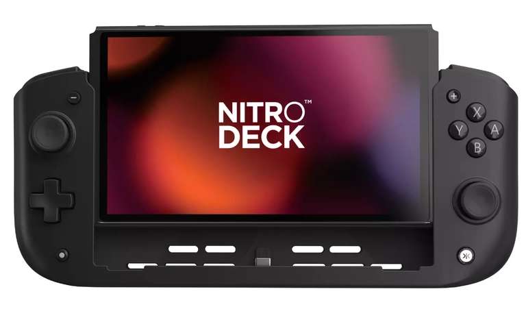 Nitro Deck Retro Purple Edition with Carry Case + Stick Top Bundle