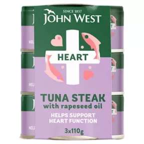 John West good for your heart tuna , 3 x 110g instore Blakenall