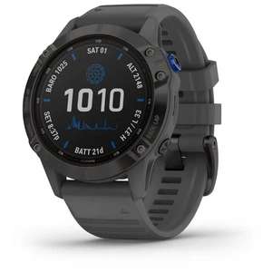 Garmin fenix 6 Pro Solar GPS 47mm Watch (Black/Slate Grey) £354.98 delivered @ sportpursuit