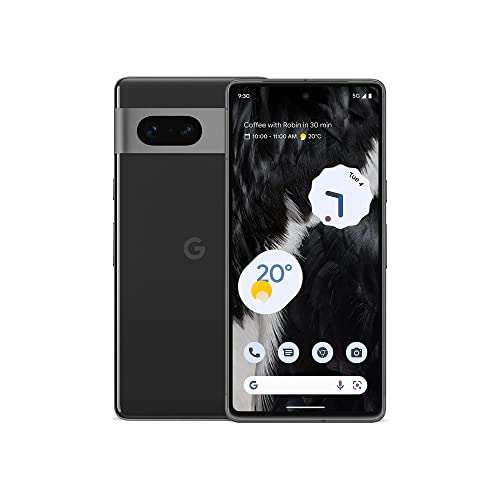 Google Pixel 7 – Unlocked Android 5G Smartphone with wide-angle lens and 24-hour battery – 128GB - Obsidian £468.13 @ Amazon