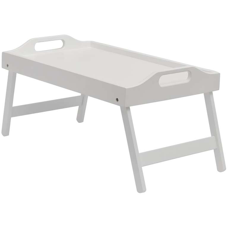 Wilko White Foldable Legs Laptray £7 / £6.30 with newsletter code (free collection) @ Wilko