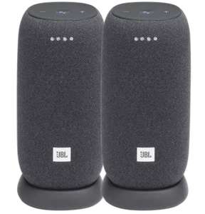 2 x (Add Two To Basket) JBL Link Portable Grey Bluetooth Speaker With Google Assistant Refurbished - £103 With Code Delivered @ JBL