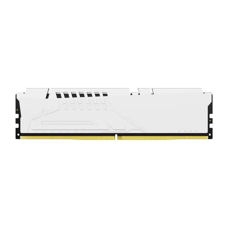 Kingston FURY Beast White 32GB 6000MT/s DDR5 CL30 DIMM (Kit of 2) Desktop Gaming Memory