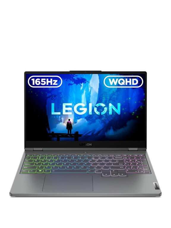 Lenovo Legion 5 15.6" WQHD 165Hz Ryzen 5 6600H RTX 3060 16GB RAM 512GB SSD Gaming Laptop £899 With Code Free C&C Delivery @ Very