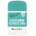 Superdrug Glucosamine Sulphate Vitamin C 90 Tablets 500mg free C&C