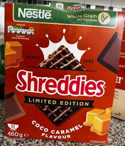 Nestle SHREDDIES Limited edition 460gm just 99p in Farmfoods Brynmawr