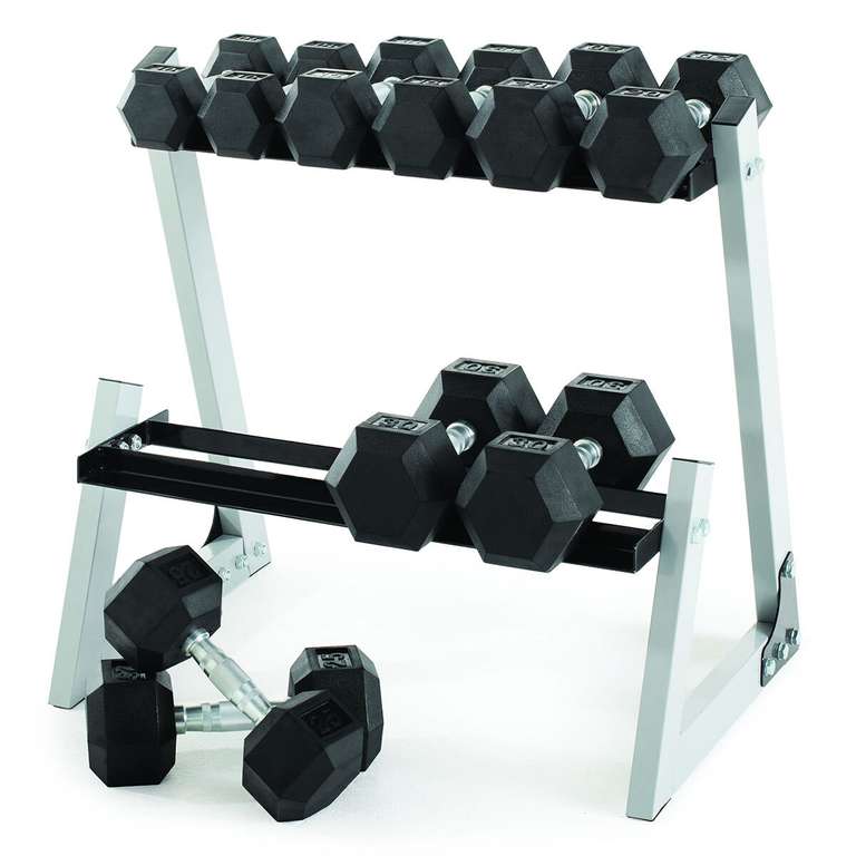 Weider (80kg) Dumbbell Kit with Rack £179.98 @ Costco Oldham