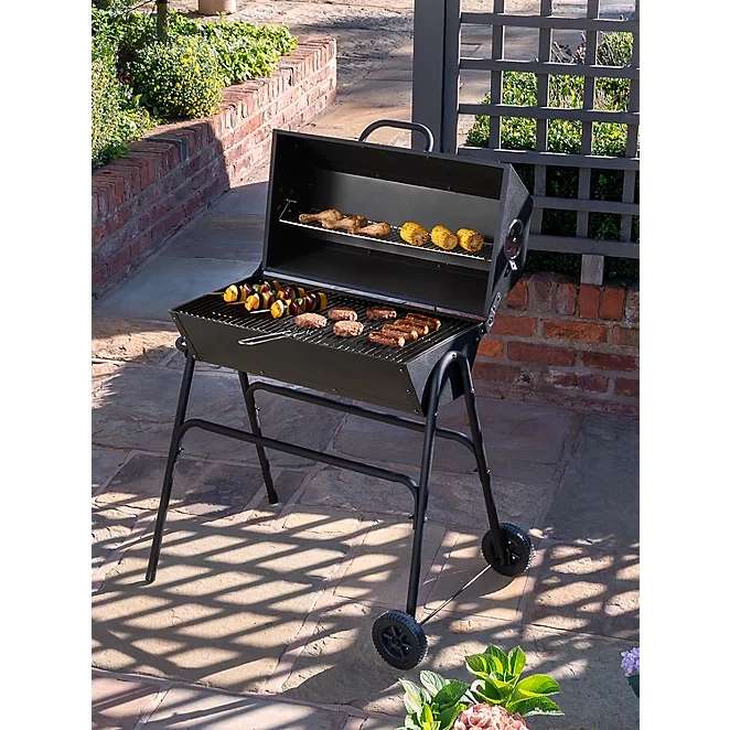 Hexagonal Charcoal Barrel Barbecue Free Collection