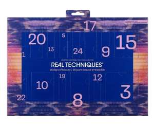 Real Techniques 25 Days Of Beauty Advent Calendar £25 at Superdrug