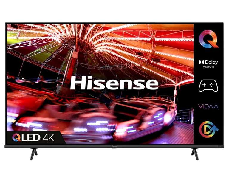 Hisense 50E7HQTUK 50 Inch QLED 4K Ultra HD Smart TV, 5 Year Warranty £299.98 Delivered Membership Required @ Costco