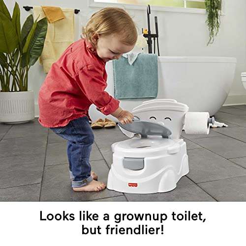 Fisher-Price Potty Training Seat with Rewarding Phrases Songs & Sounds