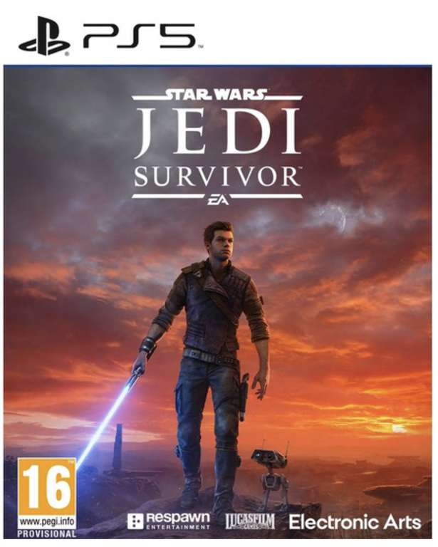 PLAYSTATION Star Wars Jedi: Survivor - PS5 £55.99 with code @ Currys