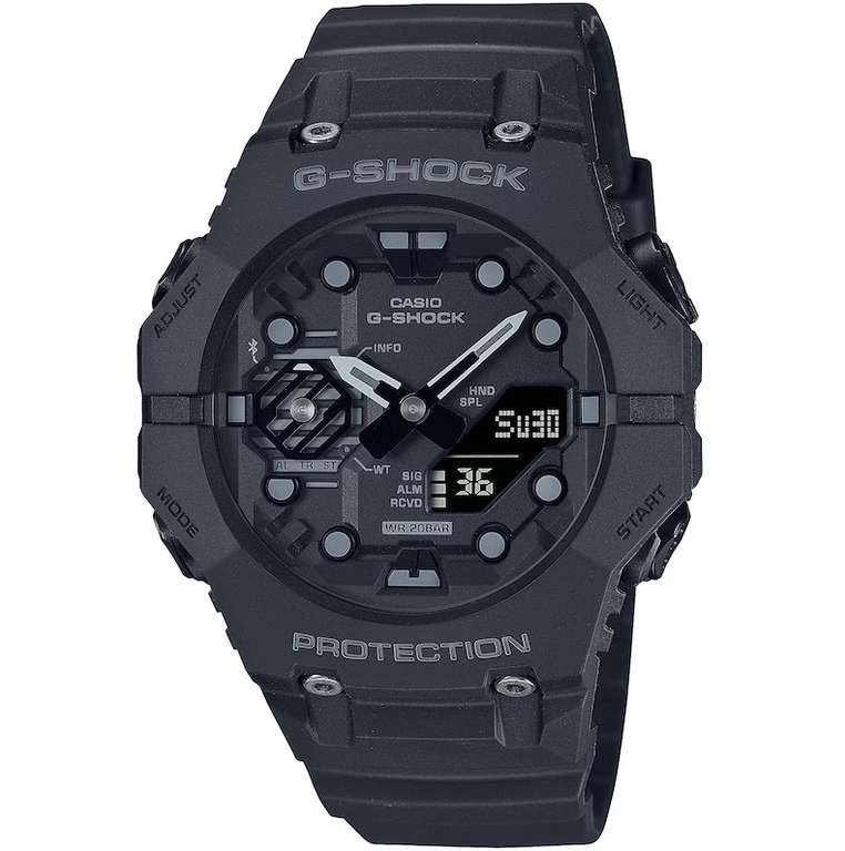 G-Shock GA-B001-1AER Men's Black Bezel Black Resin Strap Watch with code
