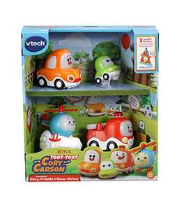 VTech Toot-Toot Drivers Cory Carson Starter Pack, Toy Kids Car with Sounds and Phrases, Light Up Baby Music Toy £14.24 @ Amazon