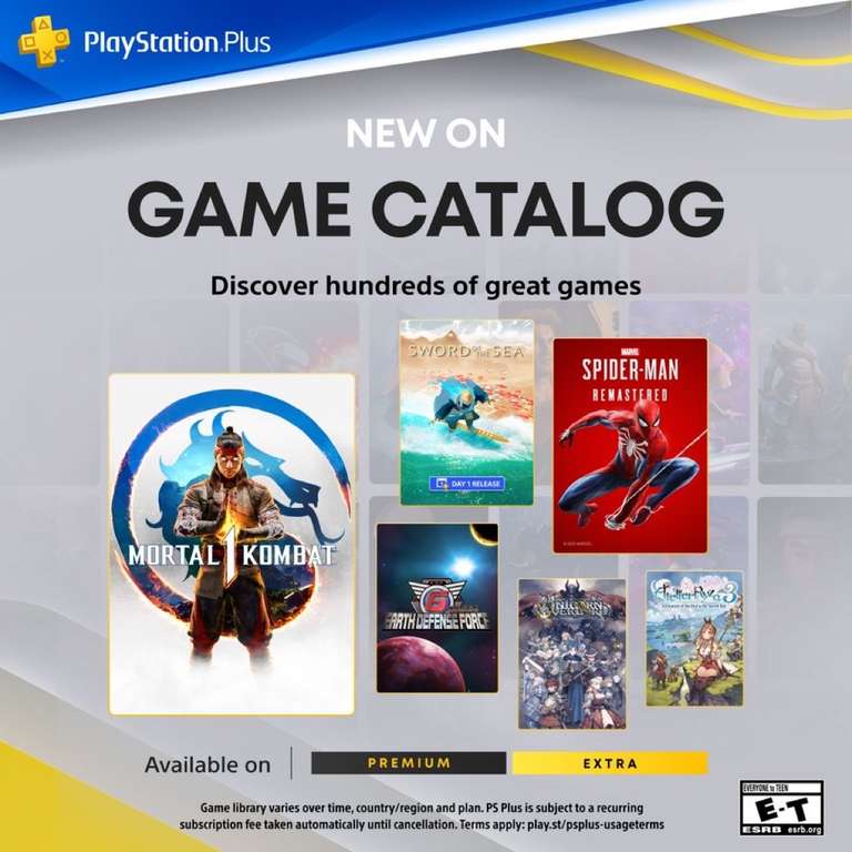 Mesmerizing Playstation Plus Game Catalog For August: Mortal Kombat 1, Marvel's Spider-man, Sword Of The Sea, Earth Defense Force 6 And More View in HD Mesmerizing Playstation Plus Game Catalog For August: Mortal Kombat 1, Marvel's Spider-man, Sword Of The Sea, Earth Defense Force 6 And More View in HD