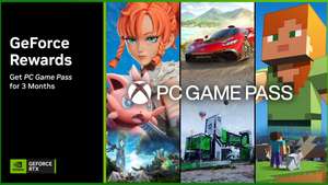 [New Game Pass members] GeForce Rewards: Get PC Game Pass Free For 3 Months