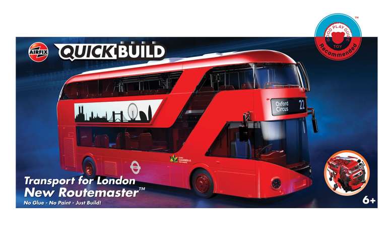 Airfix J6050 Quickbuild New Routemaster Bus