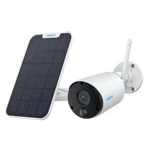 Reolink 2K Solar Powered Security Camera Outdoor, Argus Eco 3MP + Solar Panel, w/code+vocuher @ ReolinkEU/FBA