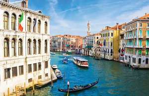 Direct return flight from East Midlands to Venice (Italy), 13 to 17 May via Ryanair