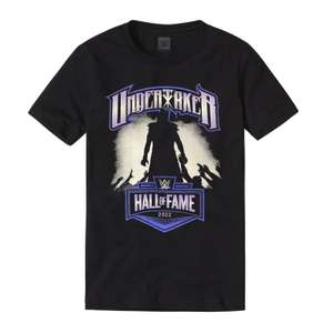 Undertaker Hall of Fame 2022 T-shirt 50% clearance prices £7.50 + Shipping @ WWE Euroshop