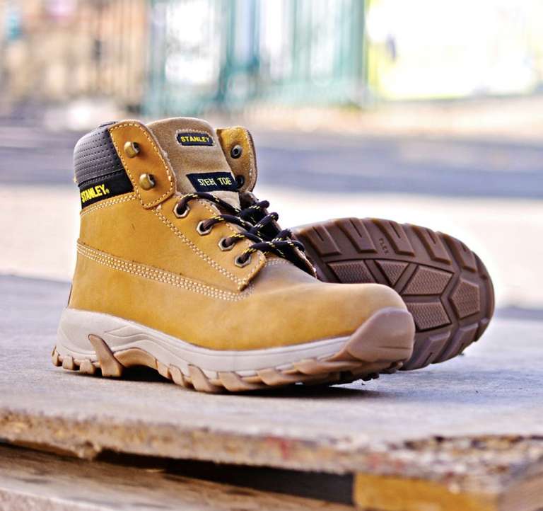 Stanley Hartford Safety Boots - Honey £24.99 + £5 Delivery @ ITS