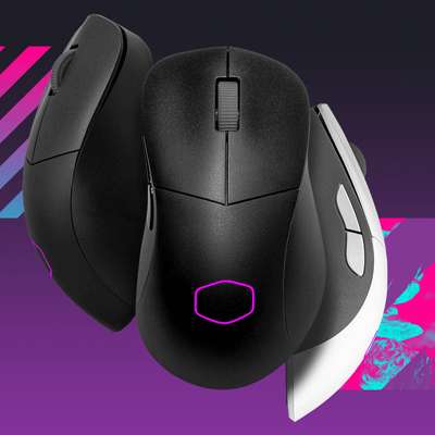 Cooler Master MM731 Ultra Lightweight 59g Wireless Gaming Mouse, Black