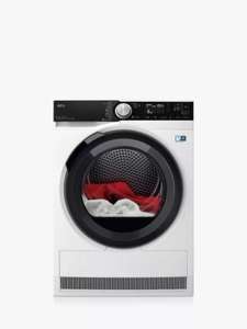 AEG 9000 absolutecare + heat pump 9 kg tumble dryer via perks at work with codes (5 year warranty on registration)