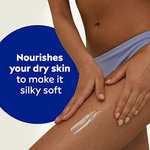 NIVEA Rich Nourishing Body Lotion (400ml), NIVEA Moisturiser for Dry Skin Made with Deep Moisture Serum