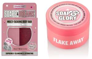 Free Soap & Glory Body Bar Original Pink with purchase of Soap & Glory Flake Away Body Polish 50ml £2.97 with Click & Collect @ Boots