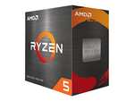 AMD Ryzen 5 5600 Processor (Base Clock: 3.5GHz, Max. Power Clock: up to 4.4GHz, 6 Cores, L3 Cache 32MB, Socket AM4)