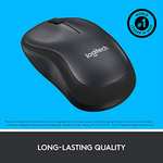 Logitech M220 SILENT Wireless Mouse, 2.4 GHz with USB Receiver, 1000 DPI £12.99 @ Amazon
