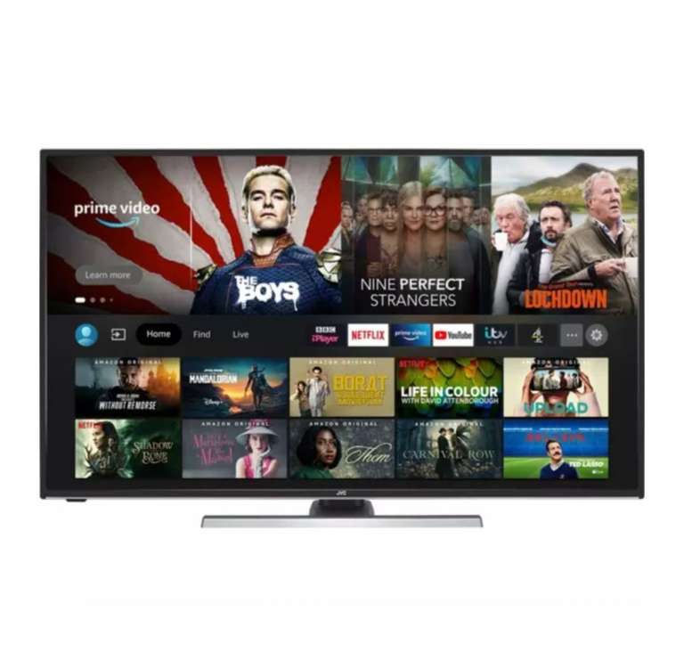 JVC LT-43CF810 Fire TV Edition 43" Smart 4K Ultra HD HDR LED TV with Amazon Alexa £229 @ Currys