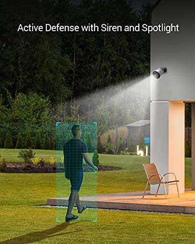 EZVIZ Solar Security Camera Outdoor Wireless - £63.99 with voucher sold by Ezviz Direct and Fulfilled by Amazon