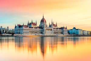 Direct return flight from East Midlands to Budapest (Hungary), 15 to 22 May via Ryanair
