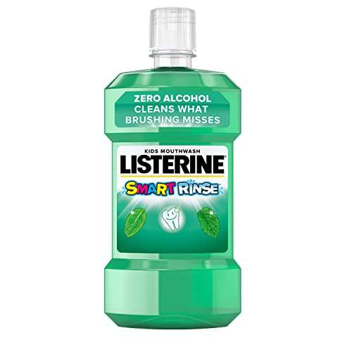 Listerine Smart Rinse Mild Mint Mouthwash 500 ml £3 (£2.25 sub & save) @ Amazon