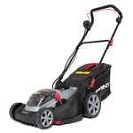 Sprint 2x18V (36V) Lithium-Ion 44cm Cordless Lawn Mower 440P18V, up to 640 m2, Including 2x 5Ah Battery & Dual Charger