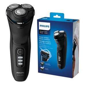 Philips Shaver Series 3000 Dry and Wet Electric Shaver £49.99 @ Amazon
