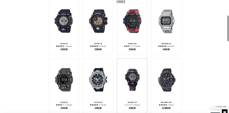 G-SHOCK 30% off + free Rizzoli book on certain models with codes