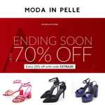Sale - Up to 70% Off + Extra 20% Off With Code + Free Delivery - @ Moda in Pelle