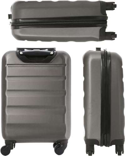 Aerolite Lightweight 55cm Hard Shell 34L Travel Carry On Hand Cabin Luggage sold and dispatched by Packed Direct