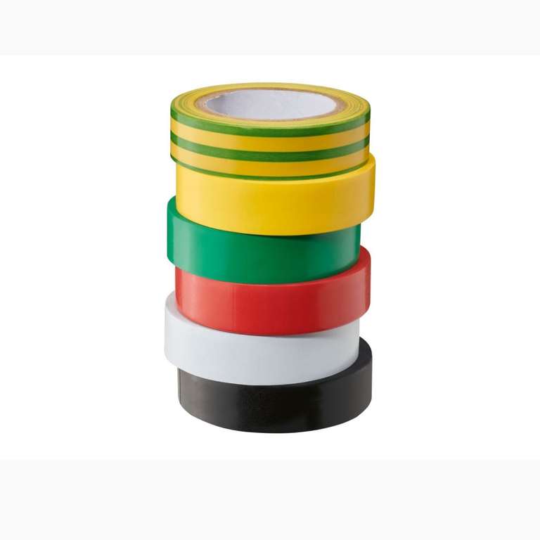 Parkside Electrical Tape - 6 Pack
