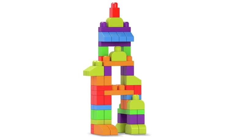 Mega Bloks Build 'n Create Tube (250 Pieces) - Free Collection